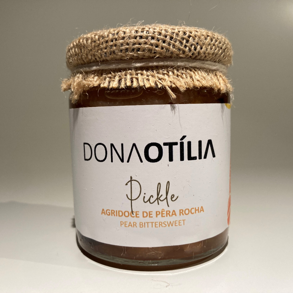 Dona Otília Pickles med bittersøde pærer